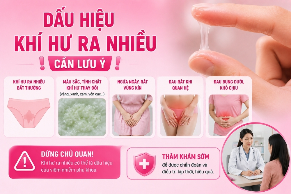 Khí Hư Ra Nhiều Có Thể Do Những Bệnh Nào?