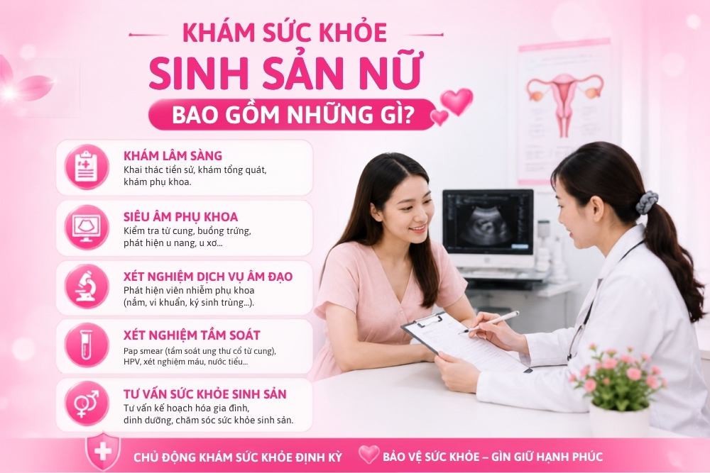 Khám Sức Khỏe Sinh Sản Nữ: Khi Nào Cần Thực Hiện?