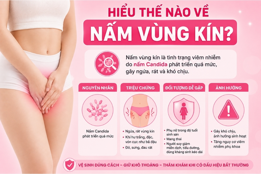 Ngứa Rát, Khí Hư Bất Thường? Cẩn Thận Với Nấm Vùng Kín