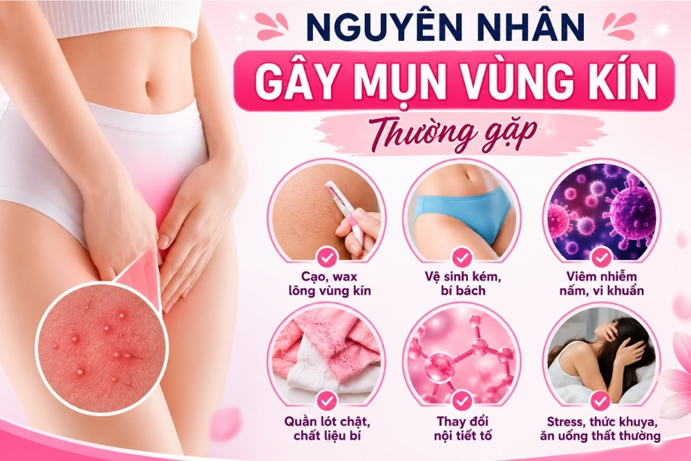 Mụn Vùng Kín Có Tự Hết Không? Những Điều Chị Em Cần Biết